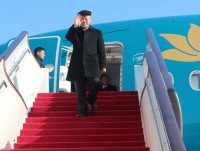 China rolls out the red carpet for Party General Secretary Trong