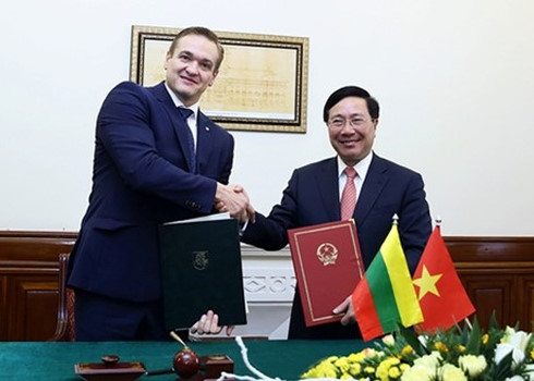 vietnam lithuania sign visa exemption agreement