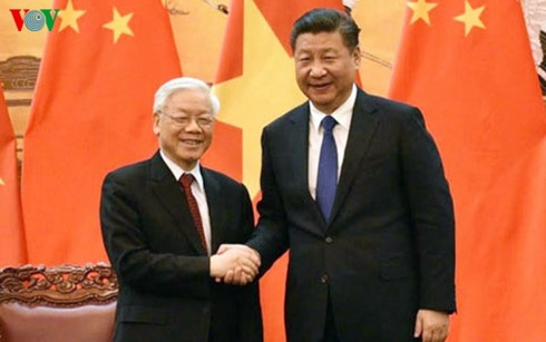 vietnamese chinese leaders exchange new year greetings