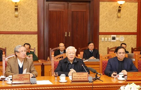 top leader chairs meeting of party central committees secretariat