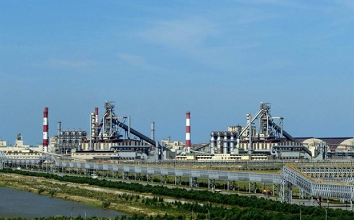 A view of Formosa Ha Tinh, a foreign-invested company which reported a huge loss in 2019 (Photo: cafef.vn)