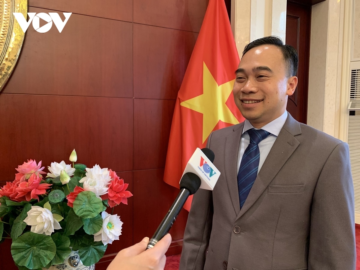 Dao Viet Anh, the Vietnamese trade counselor of the Vietnamese Embassy in China