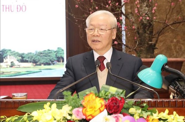Party General Secretary receives Lunar New Year greetings from foreign leaders hinh anh 1