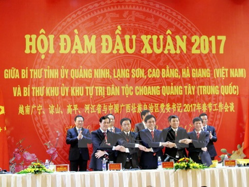 vietnamese border provinces chinese region boost cooperation