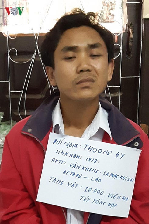 lao drug trafficker arrested