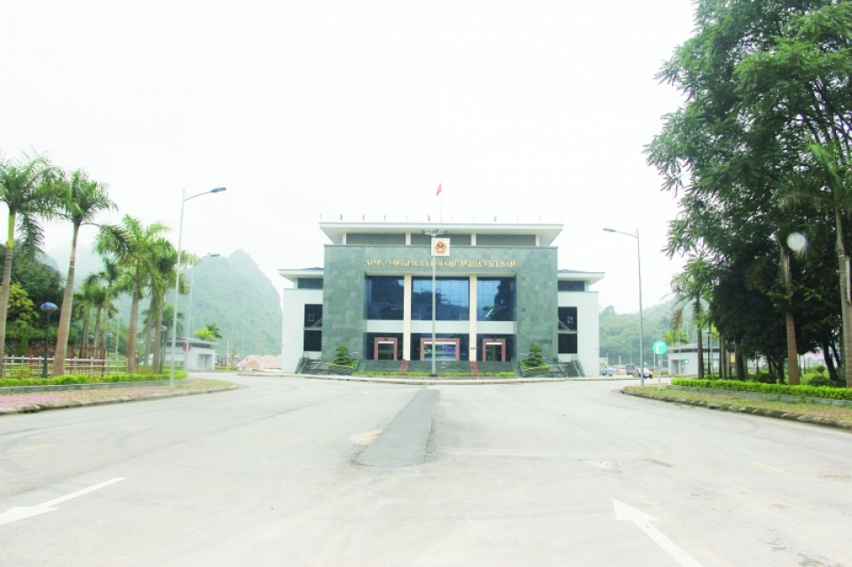 tra linh border gate cao bang opening the road connecting asean vietnam china