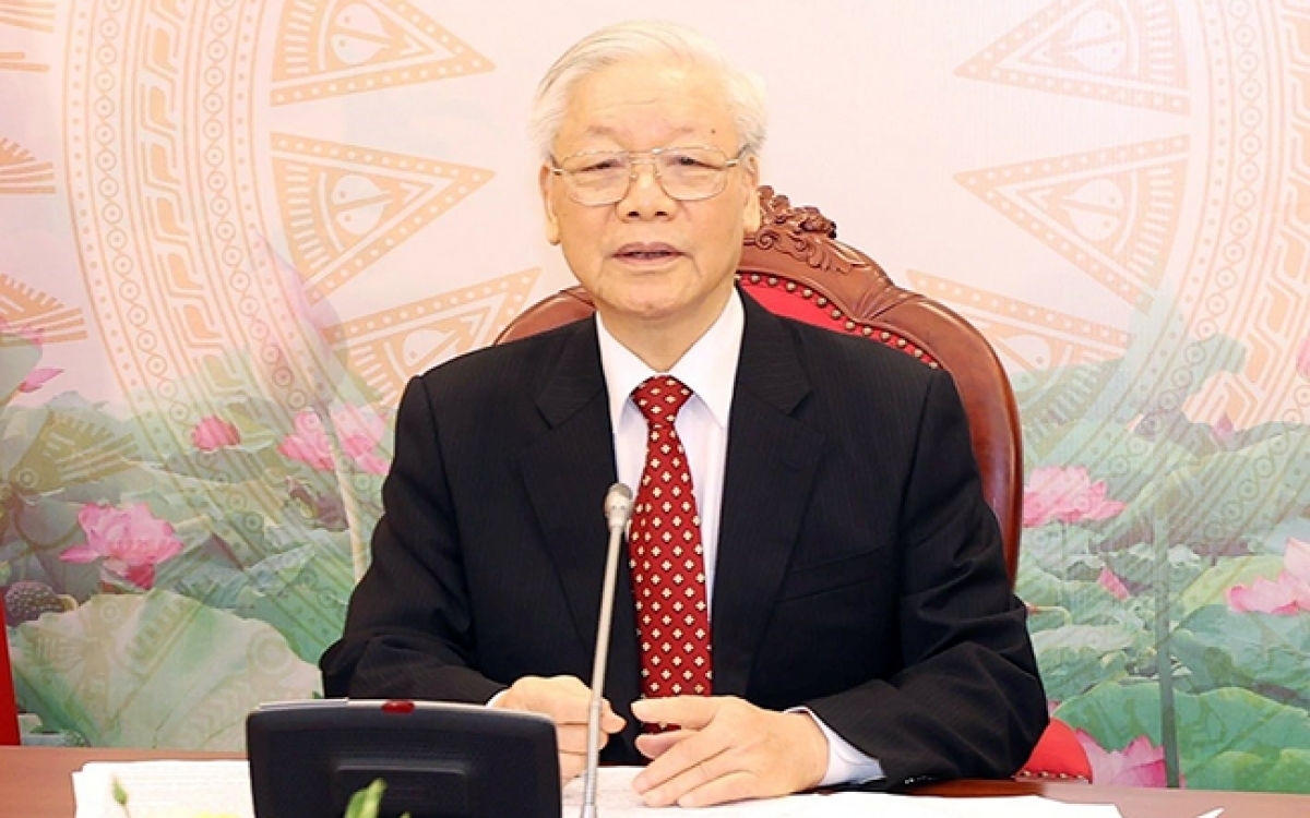 Vietnamese General Secretary and State President Nguyen Phu Trong