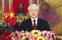 Top Vietnamese leader extends New Year greetings