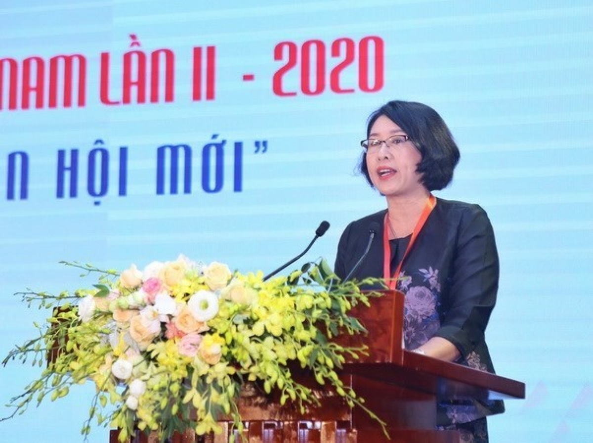 Dr Tran Thi Hong Minh, Director of the Central Institute for Economic Management (Photo: VNA)