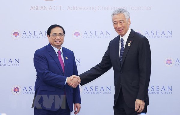 PM Chinh's visit to enhance Singapore-Vietnam relations: Singaporean FM hinh anh 2