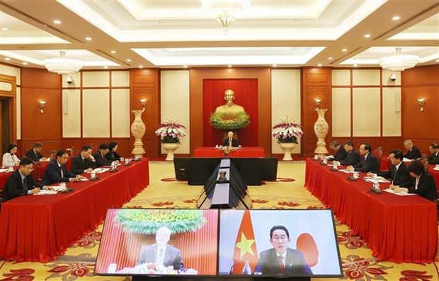 Party leader suggests orientations for advancing Vietnam - Japan ties hinh anh 2