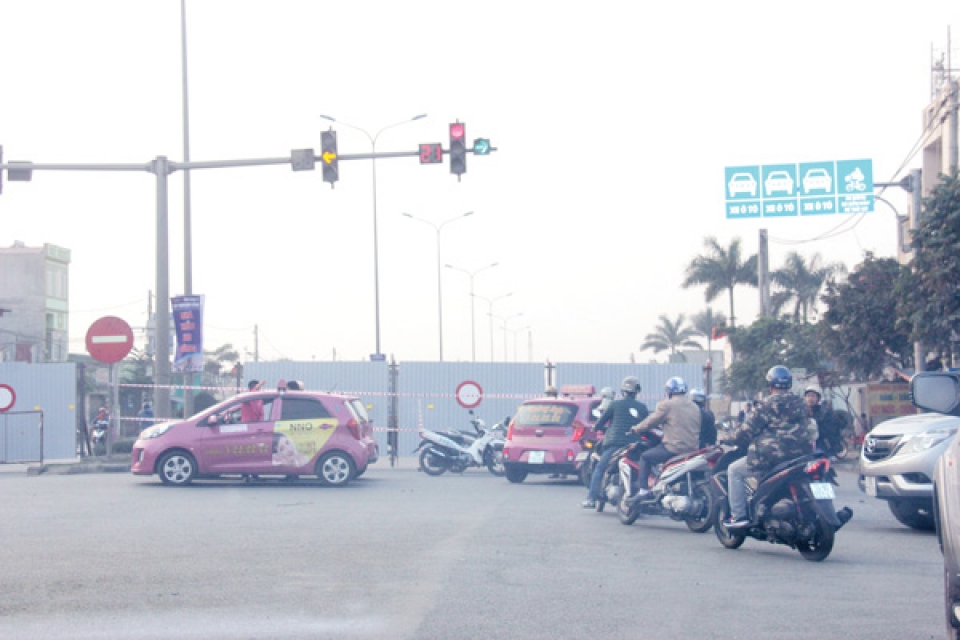 concerns about the traffic at the area of container scanners in hai phong