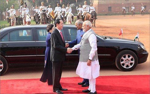 vietnam india further step up all around cooperation