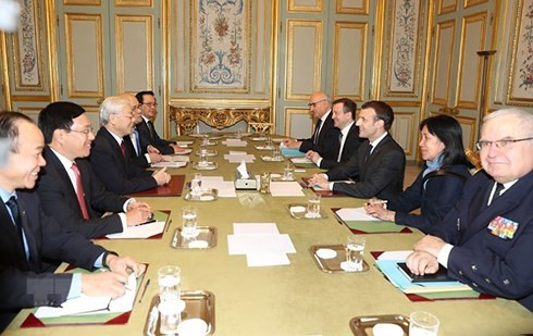 latest photos featuring party leader trongs activities in france