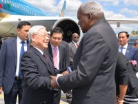 Party leader Trong begins state visit to Cuba