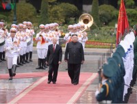 Official welcoming ceremony for DPRK Chairman