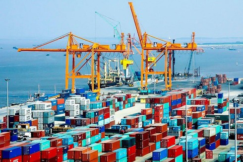 port cargo volume records double digit growth