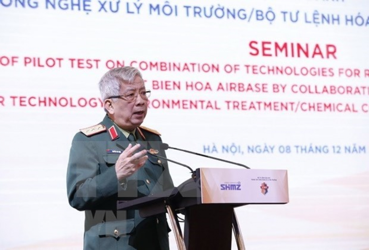 Deputy Minister of National Defence Sen. Lieut. Gen. Nguyen Chi Vinh (Photo: VNA)