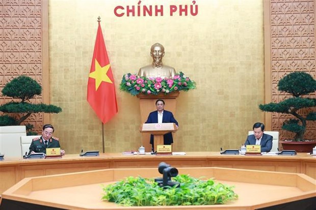 PM chairs Government's regular meeting hinh anh 1
