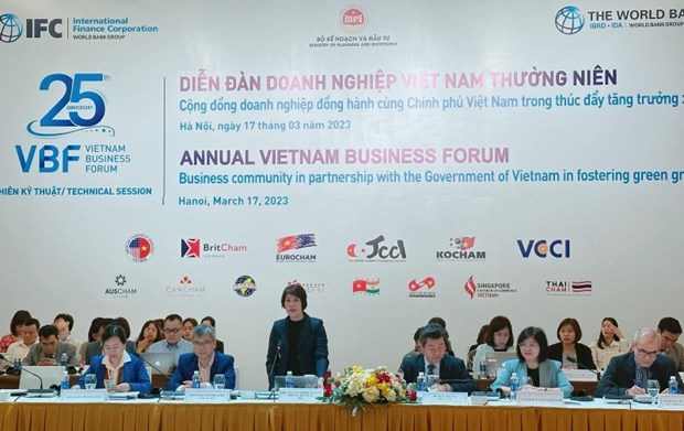 2023 Vietnam Business Forum focuses on green growth hinh anh 2