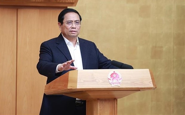 PM chairs Government meeting on law building hinh anh 1