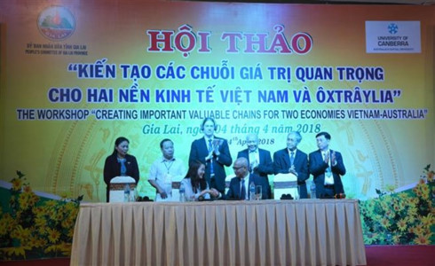 vietnam australia look to jointly create valuable chains