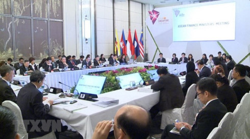 asean finance ministers meeting opens in singapore