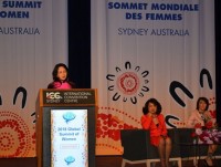 Vice President gives speech at Global Summit of Women in Sydney