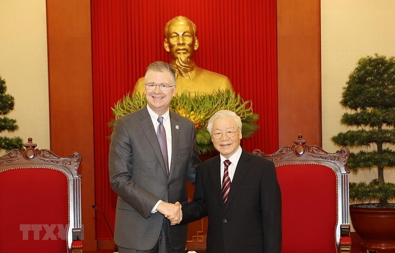 Party leader lauds US ambassador’s contributions to Vietnam US ties | Politics | Vietnam+ (VietnamPlus)