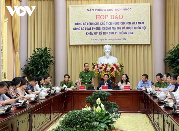 Law on Drug Prevention and Control announced hinh anh 1