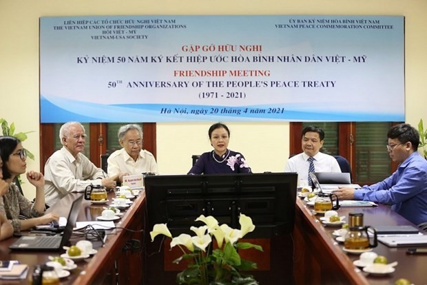 Gathering marks 50 years of Vietnam - US People’s Peace Treaty hinh anh 1