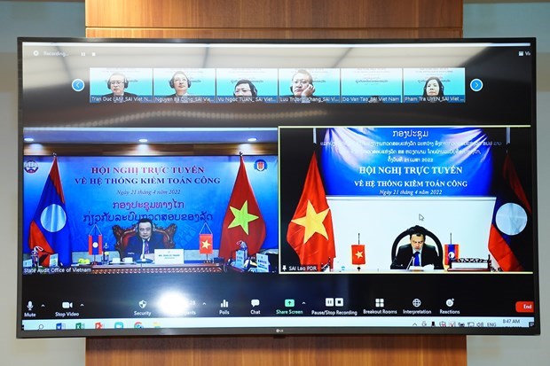 Vietnam, Laos step up cooperation in state audit hinh anh 1