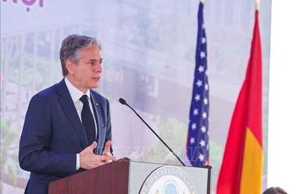 Vietnam, US develop dynamic, effective ties: US Secretary of State
