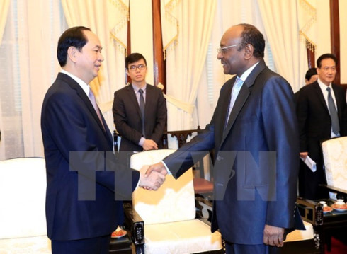 president vietnam sudan hold potential for stronger cooperation
