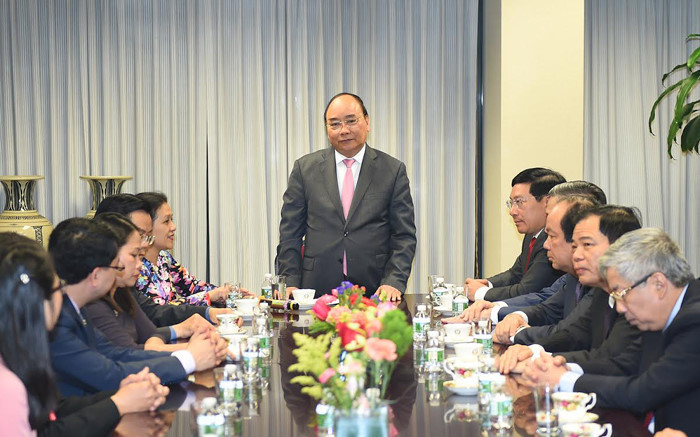 in photos pm phuc begins official visit to the us