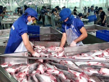 Tra fish exports to Japan skyrocket in four months