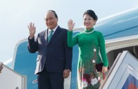 Official welcome ceremony for PM Phuc in Moscow