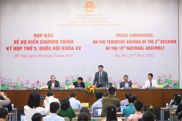 15th National Assembly’s third session to open on May 23 hinh anh 1