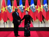 Vietnam, Haiti parliament heads in talks