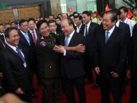 In photos: PM Phuc welcomes his Cambodian counterpart Hun Sen