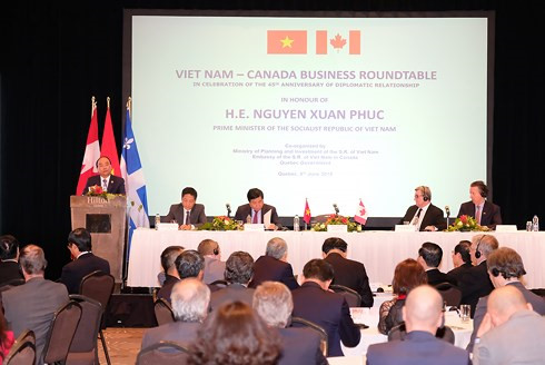 pm introduces investment opportunities to canadian firms