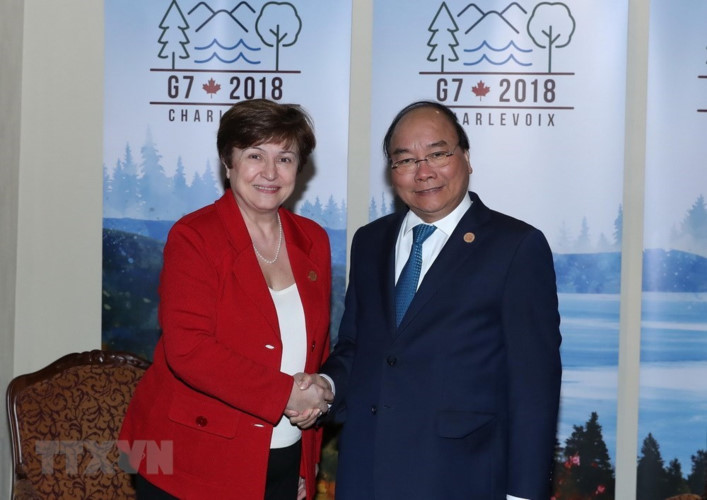 pm nguyen xuan phuc meets world leaders in canada