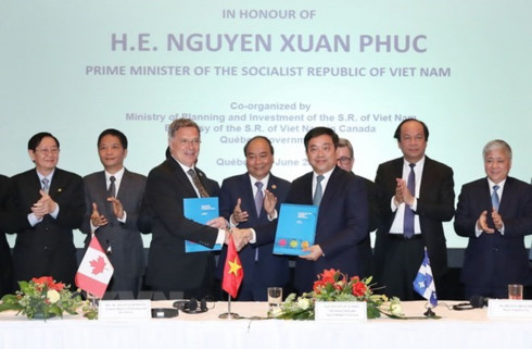 vietnam canada sign cooperation memoranda