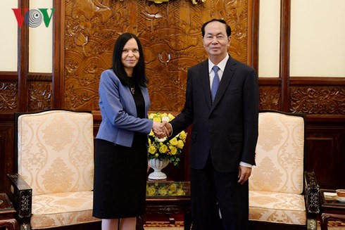 vietnamese president hails polish ambassadors contributions to bilateral ties