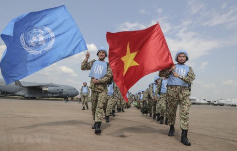 joining un peacekeeping missions affirms vns contributions to world peace