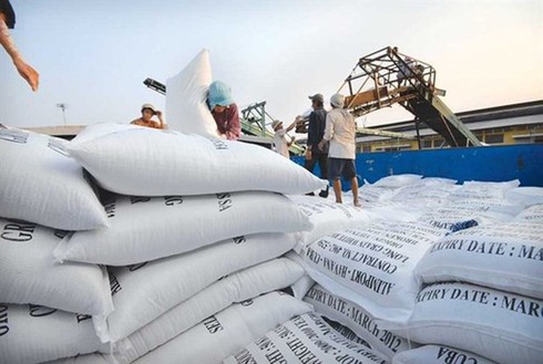 rice export price lowest in two months