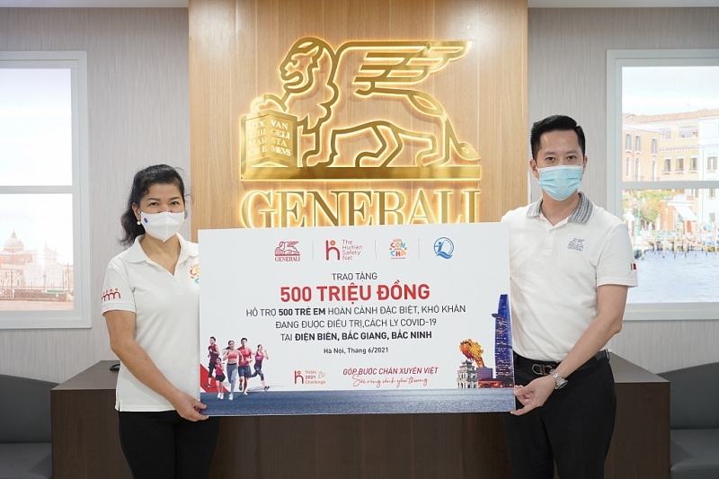 Generali Vietnam takes prompt action to creatively fundraise and support the government’s Covid-19 responses