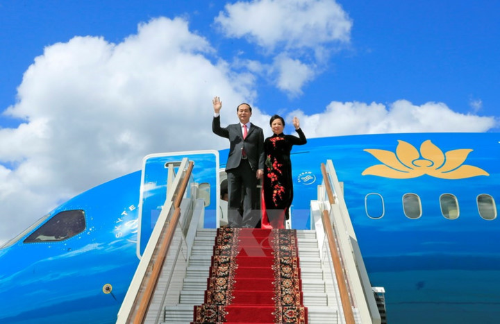 in photos president quang in russia