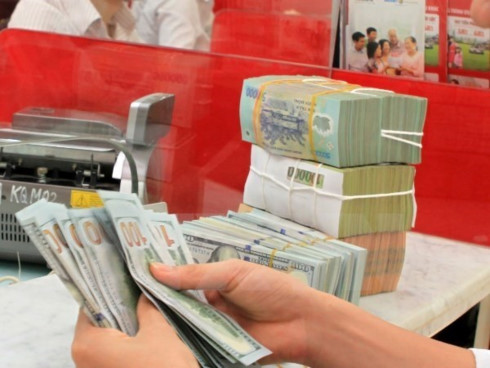 reference exchange rate goes down vnd1