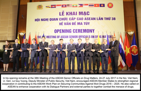 asean senior officials meeting on drug matters opens in hanoi